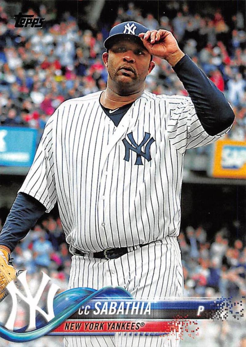 Amazon.com: 2018 Topps #236 CC Sabathia NM-MT New York Yankees